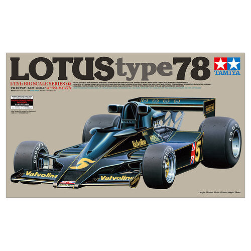 T12037 TAMIYA LOTUS 78 (W/PE PARTS) Tamiya
