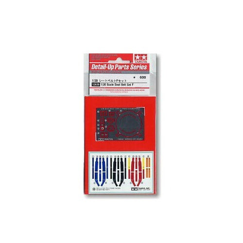 T12638 TAMIYA 1/20 SEAT BELT SET F Tamiya
