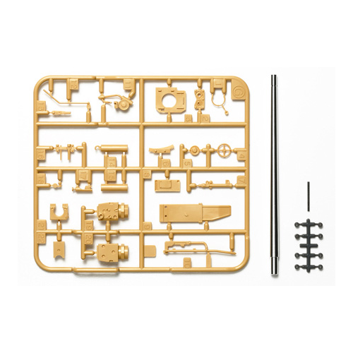 T12660 TAMIYA 1/35 LANG METAL BARREL Tamiya