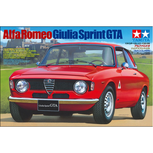 T24188 TAMIYA ALFA ROMEO GIULIA SPRINT GTA Tamiya