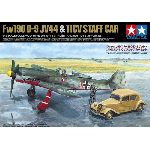 T25213 TAMIYA FW190 D-9 JV44 & 11CV 1:48 Tamiya