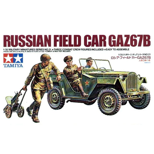 T26535 TAMIYA 1/48 RUSSIAN GAZ-67B FINISH Tamiya