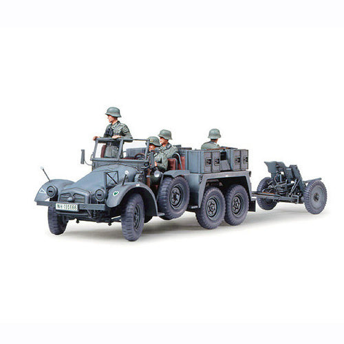 TAMIYA KRUPP TOWING TRUCK W/37MM PAK Tamiya