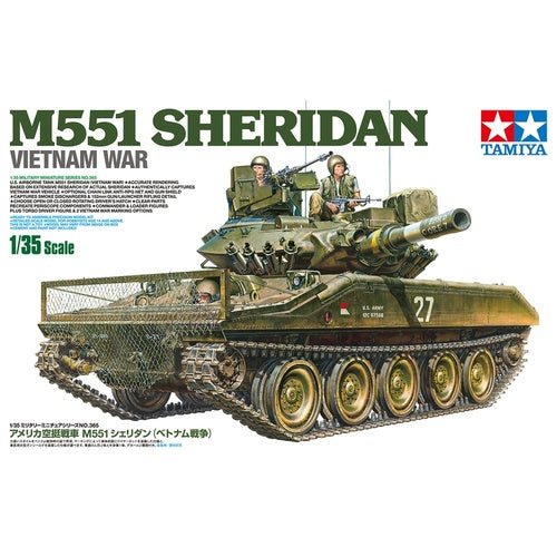 T35365 TAMIYA M551 SHERIDAN (VIETNAM) 1/35 Tamiya