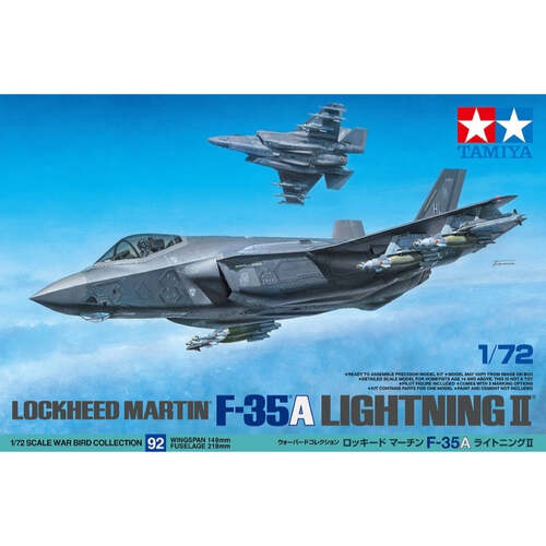 T60792 TAMIYA F-35A LIGHTNING II 1:72 Tamiya