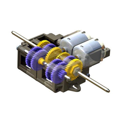 TAMIYA DOUBLE GEAR BOX (4-SPEED) Tamiya
