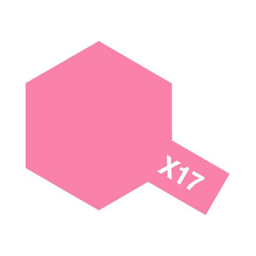 T80017 TAMIYA X-17 ENAMEL PAINT PINK Tamiya