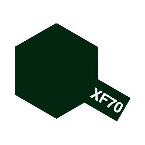 T80370 TAMIYA XF-70 ENAMEL PAINT DARK GREEN 2 (IJN) Tamiya