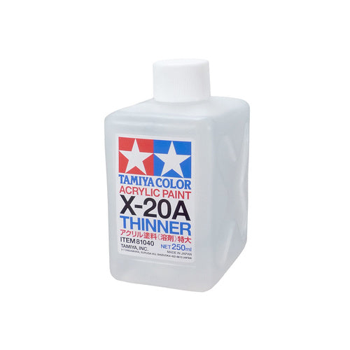 TAMIYA X-20A THINNER (250ML) 81040 Tamiya