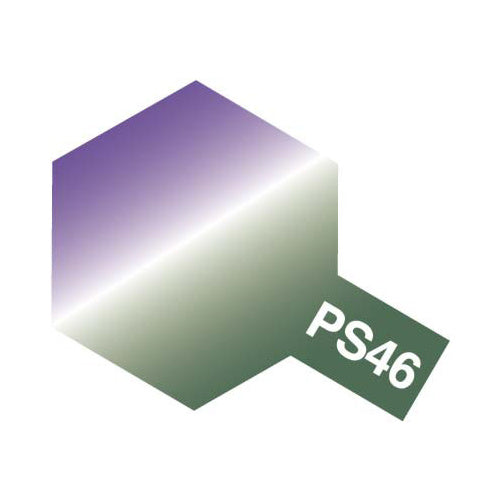 T86046 TAMIYA POLYCARBONATE SPRAY PS-46 IRIDESCENT PURPLE/GREEN Tamiya