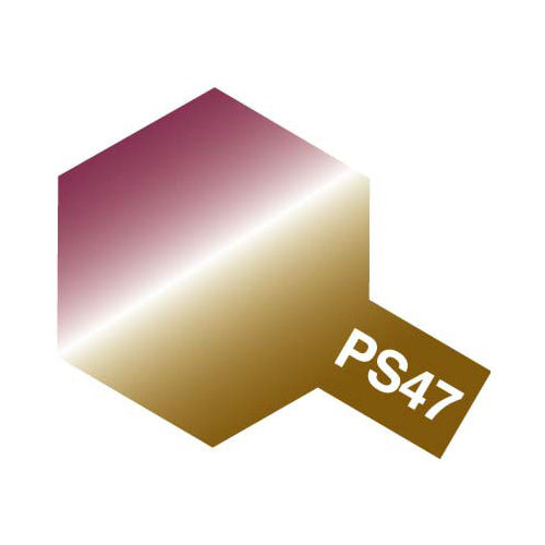 T86047 TAMIYA POLYCARBONATE SPRAY PS-47 IRIDESCENT PINK/GOLD Tamiya
