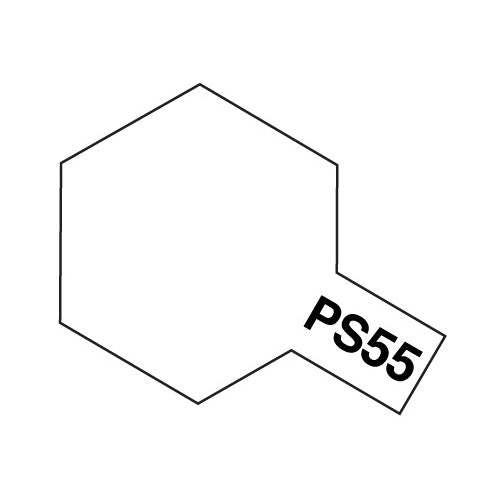 T86055 TAMIYA POLYCARBONATE SPRAY PS-55 FLAT CLEAR Tamiya