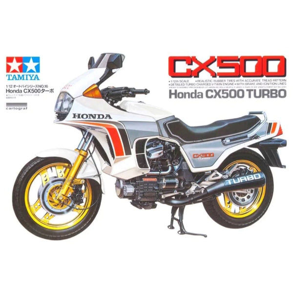 Tamiya 14016 1/12 Honda CX500 Turbo Plastic Model Kit