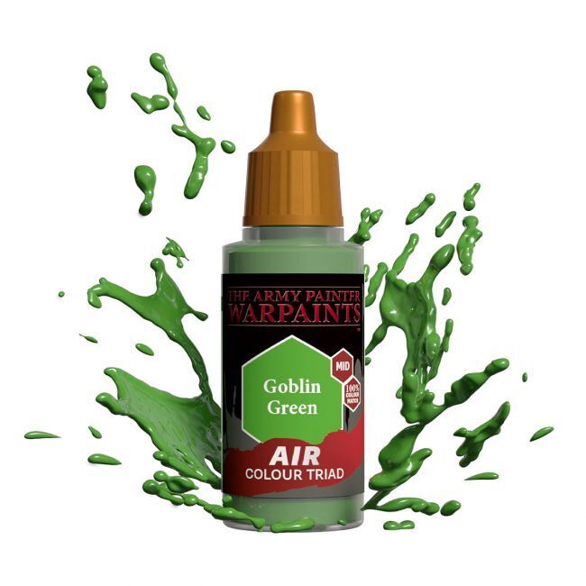 The Army Painter Warpaints Air: Goblin Green - 18ml Acrylic Paint TAPAW1109