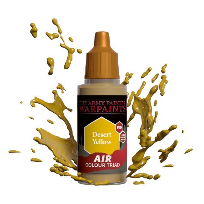 The Army Painter Warpaints Air: Desert Yellow - 18ml Acrylic Paint TAPAW1121