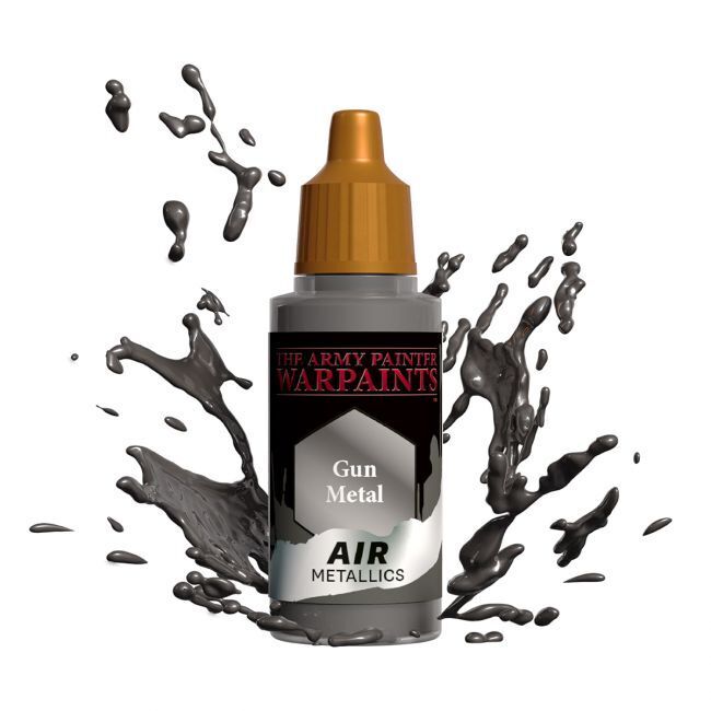 The Army Painter Warpaints Air: Gun Metal - 18ml Acrylic Paint TAPAW1131