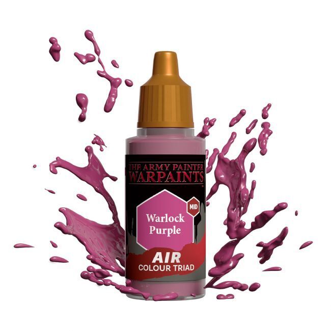 The Army Painter Warpaints Air: Warlock Purple - 18ml Acrylic Paint TAPAW1451
