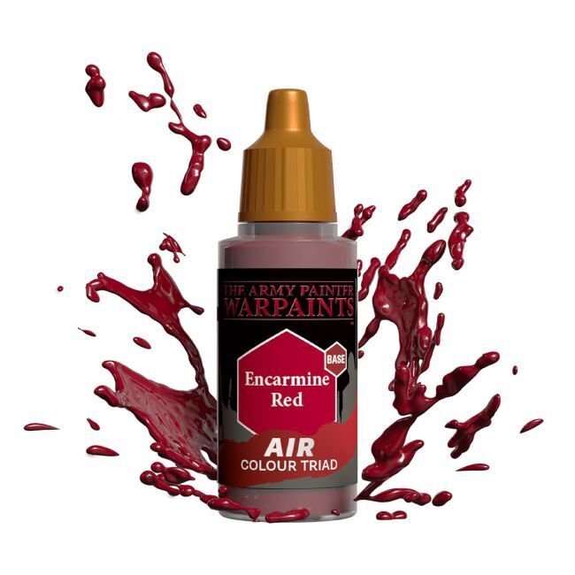 The Army Painter Warpaints Air: Encarmine Red - 18ml Acrylic Paint TAPAW3104