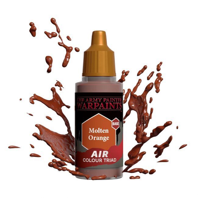 The Army Painter Warpaints Air: Molten Orange - 18ml Acrylic Paint TAPAW3106
