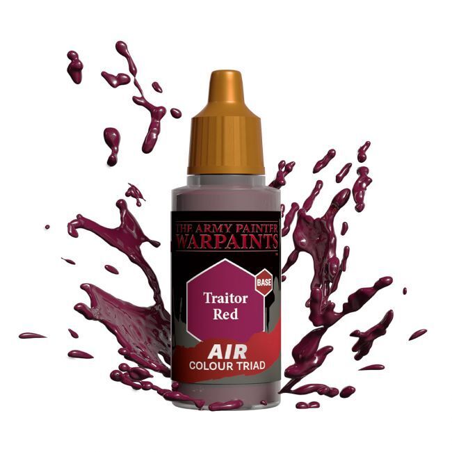 The Army Painter Warpaints Air: Traitor Red - 18ml Acrylic Paint TAPAW3142