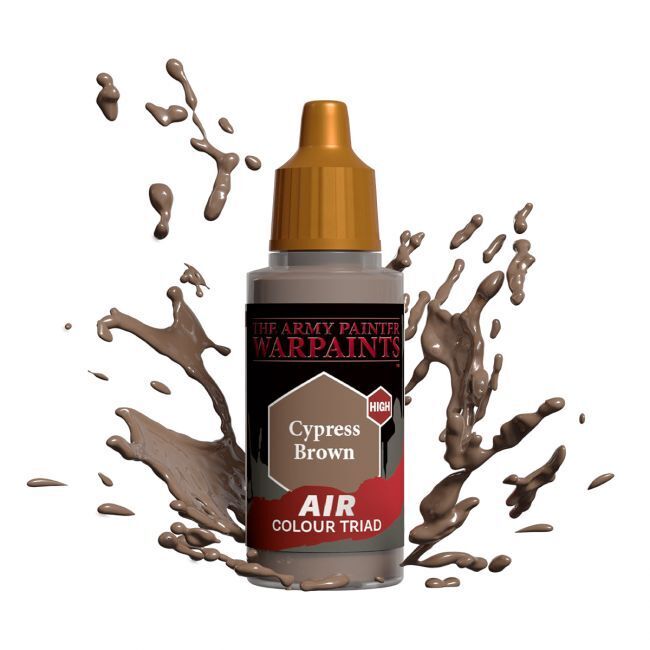The Army Painter Warpaints Air: Cypress Brown - 18ml Acrylic Paint TAPAW4124