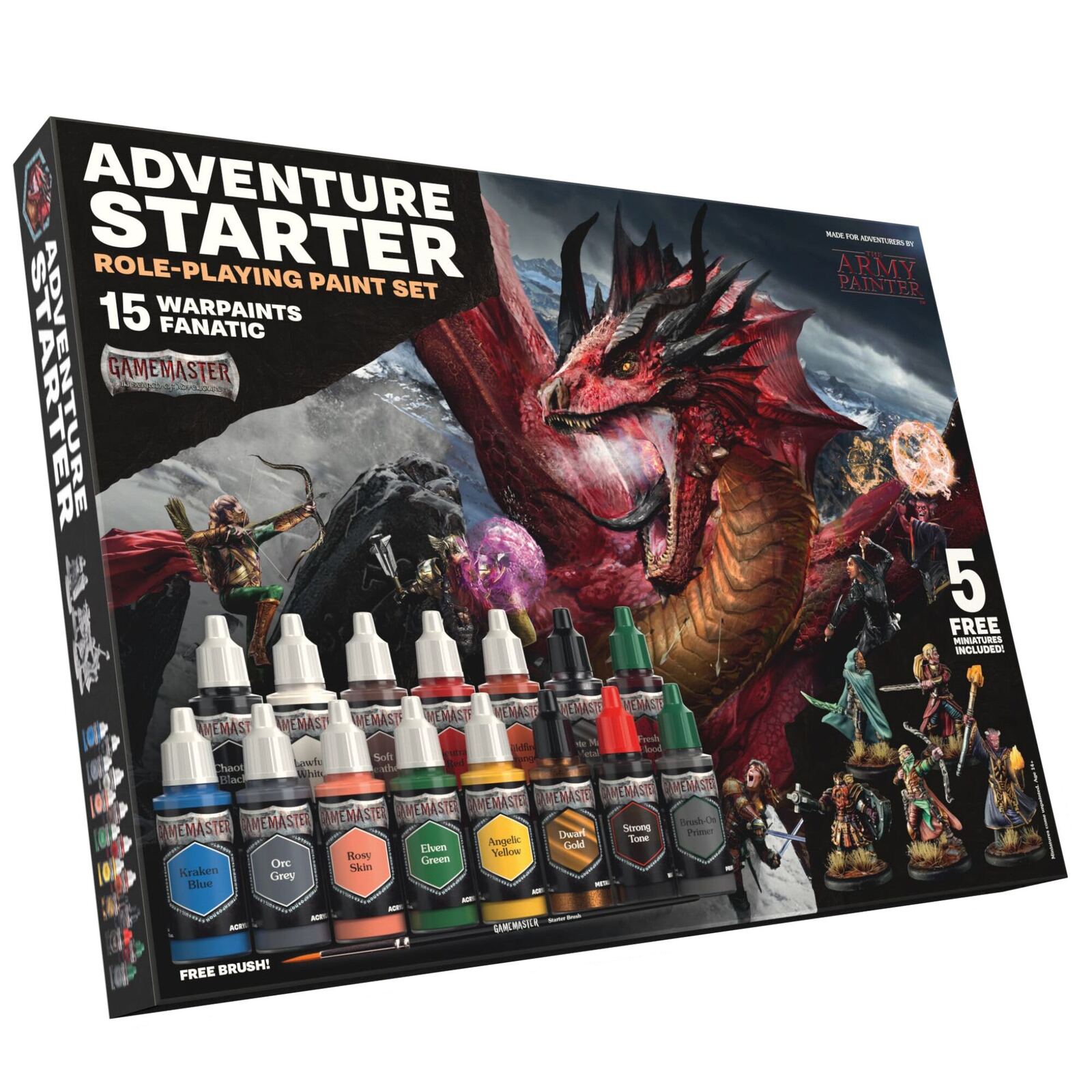 The Army Painter GameMaster: Adventure Starter Role-playing Paint Set TAPGM1008