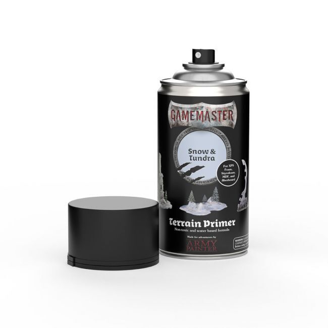 The Army Painter GameMaster: Terrain Primer: Snow & Tundra Spray Paint TAPGM3004