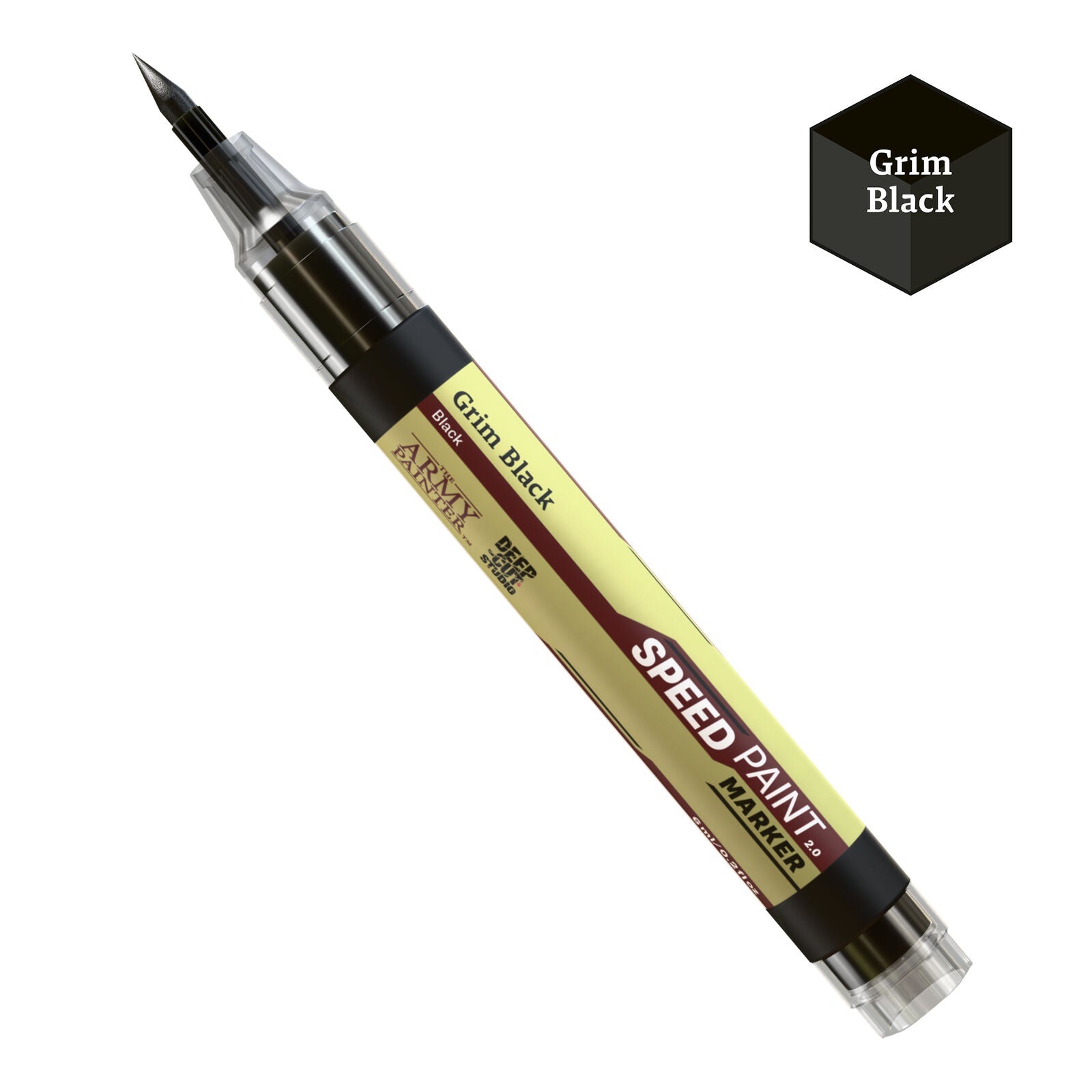 The Army Painter Speedpaint Marker - Grim Black TAPSM1020