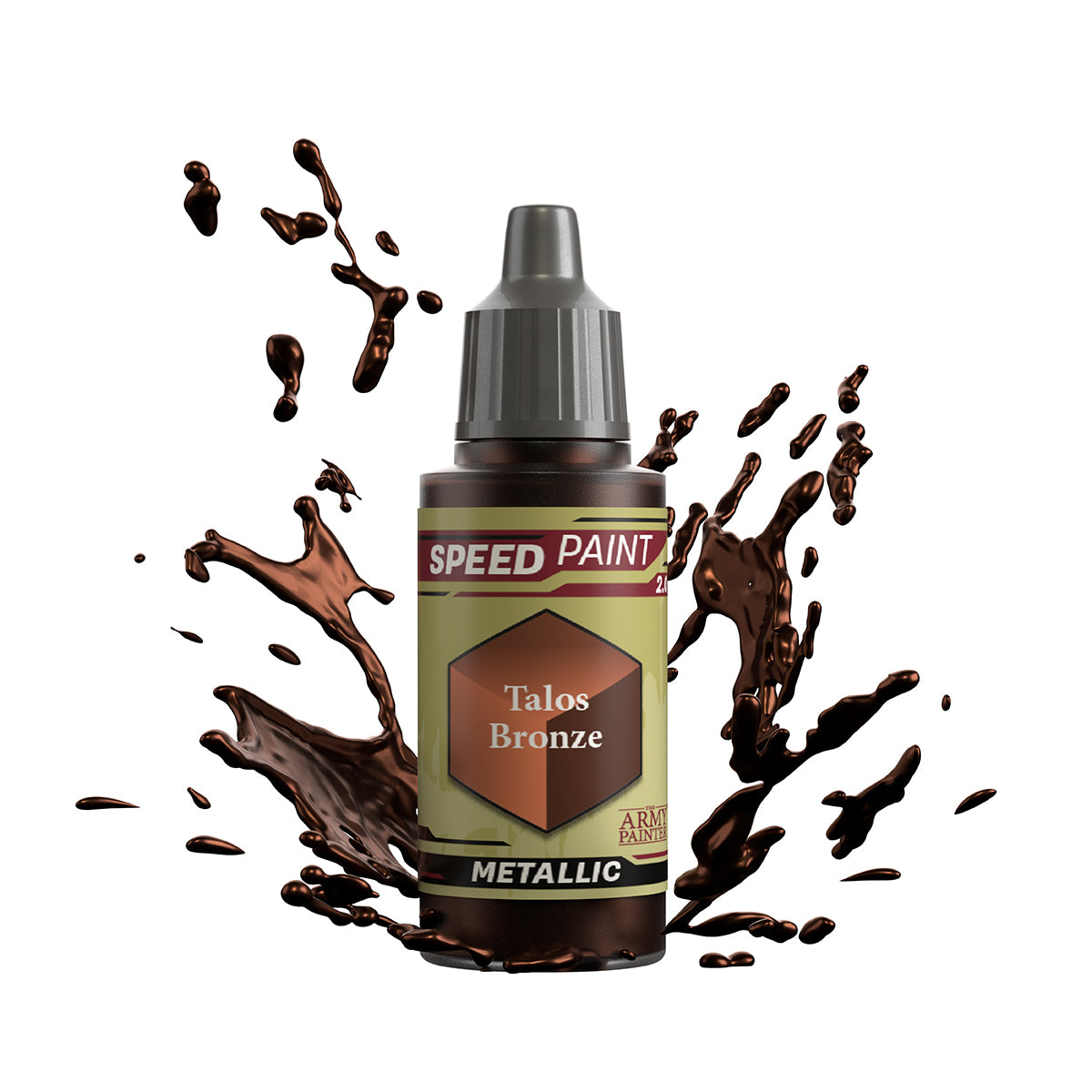 The Army Painter Speedpaint: Talos Bronze - 18ml Acrylic Paint TAPWP2029
