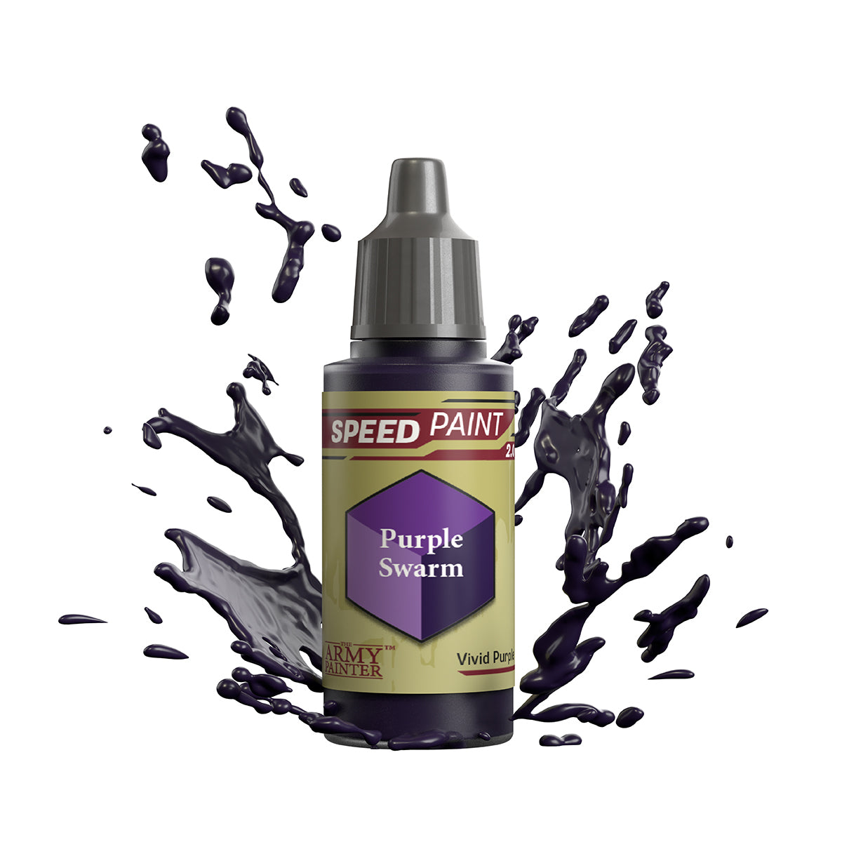 The Army Painter Speedpaint: Purple Swarm - 18ml Acrylic Paint TAPWP2031