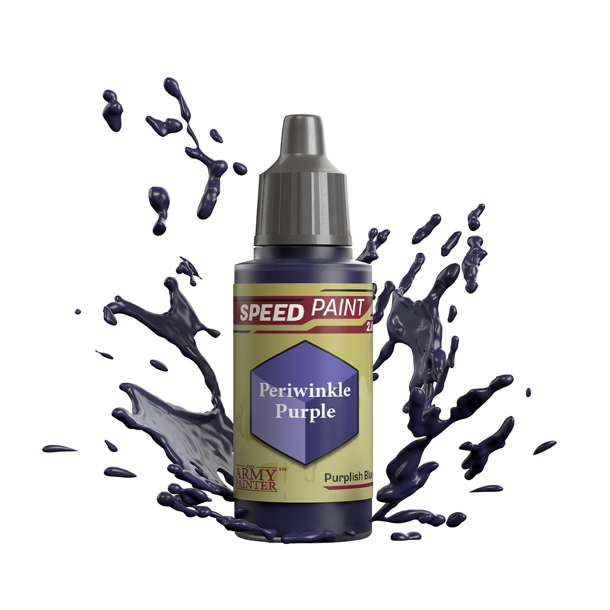 The Army Painter Speedpaint: Periwinkle Purple - 18ml Acrylic Paint TAPWP2035