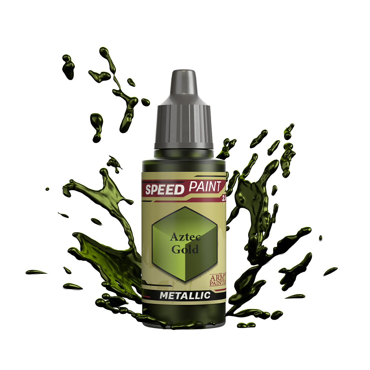 The Army Painter Speedpaint: Aztec Gold - 18ml Acrylic Paint TAPWP2075