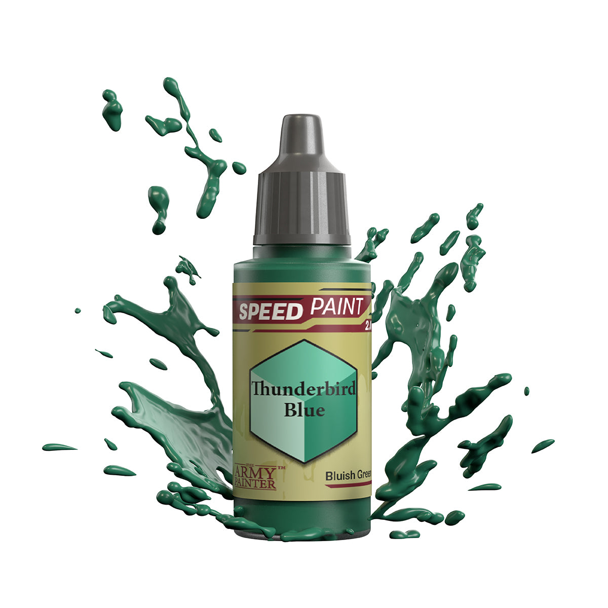 The Army Painter Speedpaint: Thunderbird Blue - 18ml Acrylic Paint TAPWP2081