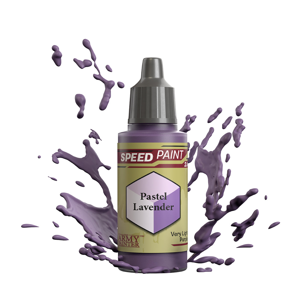 The Army Painter Speedpaint: Pastel Lavender - 18ml Acrylic Paint TAPWP2087