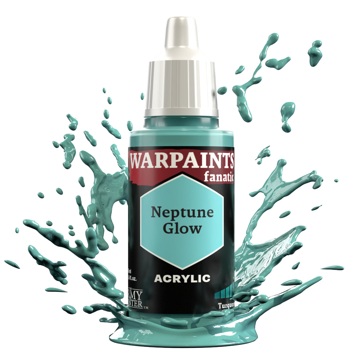 The Army Painter Warpaints Fanatic: Neptune Glow - 18ml Acrylic Paint TAPWP3041