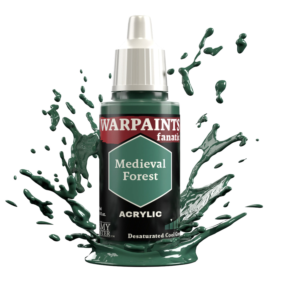 The Army Painter Warpaints Fanatic: Medieval Forest - 18ml Acrylic Paint TAPWP3062