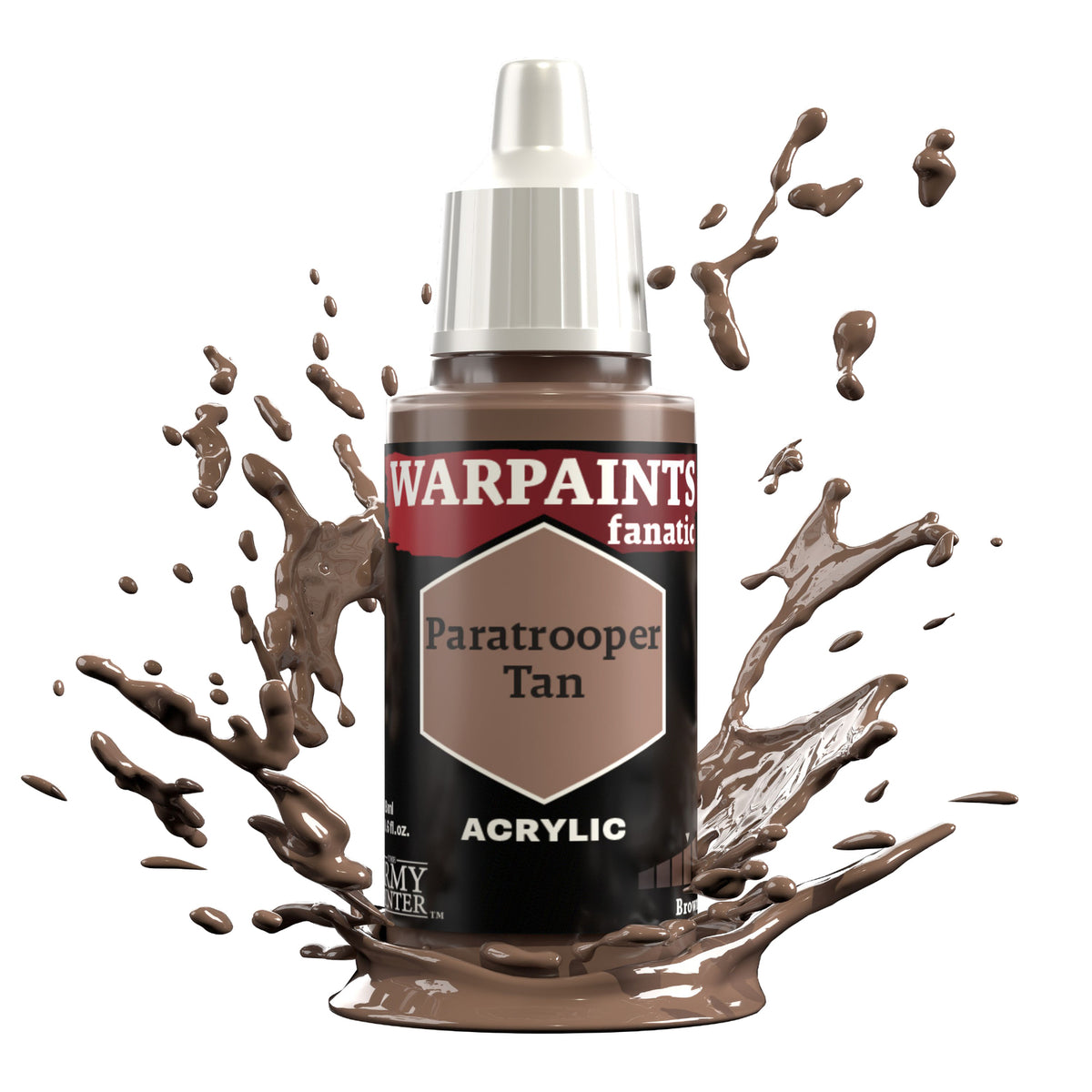 The Army Painter Warpaints Fanatic: Paratrooper Tan - 18ml Acrylic Paint TAPWP3076