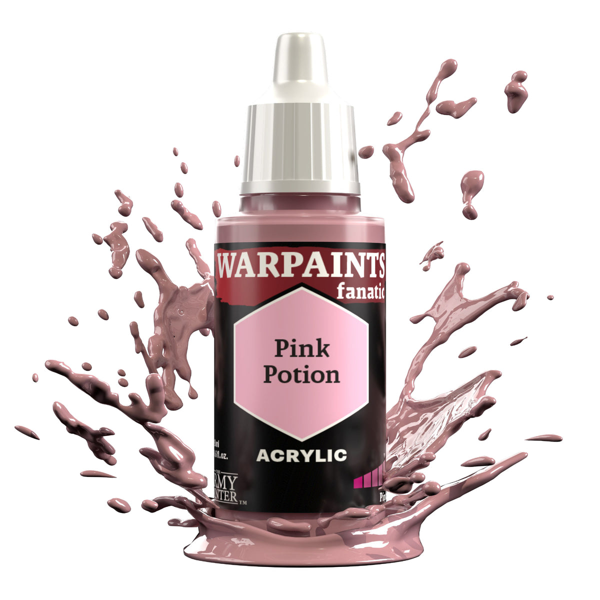 The Army Painter Warpaints Fanatic: Pink Potion - 18ml Acrylic Paint TAPWP3125