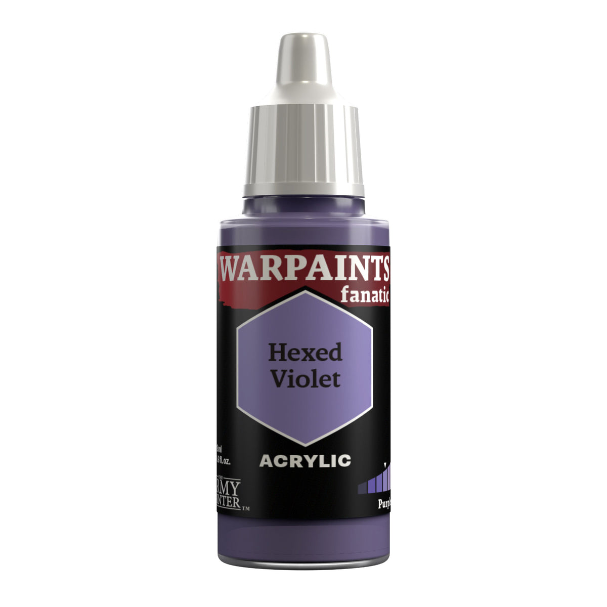 The Army Painter Warpaints Fanatic: Hexed Violet - 18ml Acrylic Paint TAPWP3130