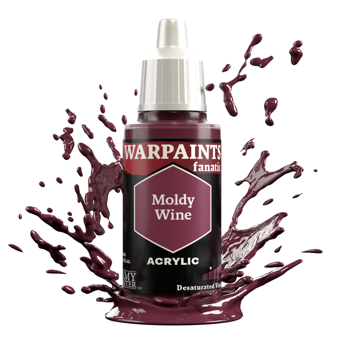 The Army Painter Warpaints Fanatic: Moldy Wine - 18ml Acrylic Paint TAPWP3140