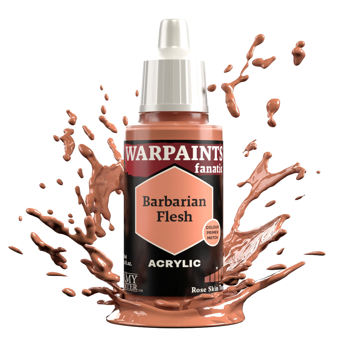 The Army Painter Warpaints Fanatic: Barbarian Flesh - 18ml Acrylic Paint TAPWP3147