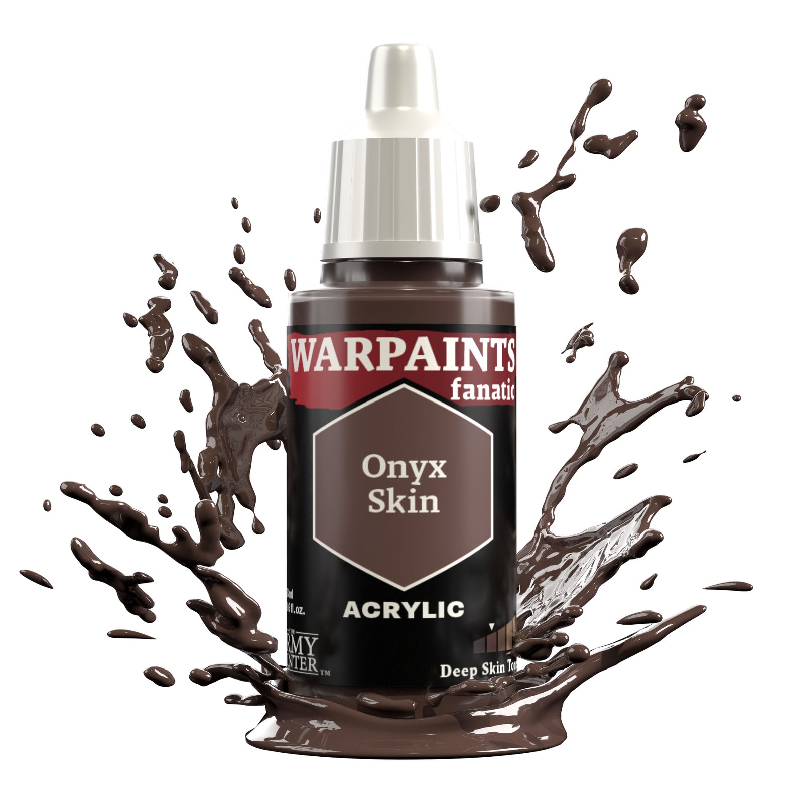 The Army Painter Warpaints Fanatic: Onyx Skin - 18ml Acrylic Paint TAPWP3158