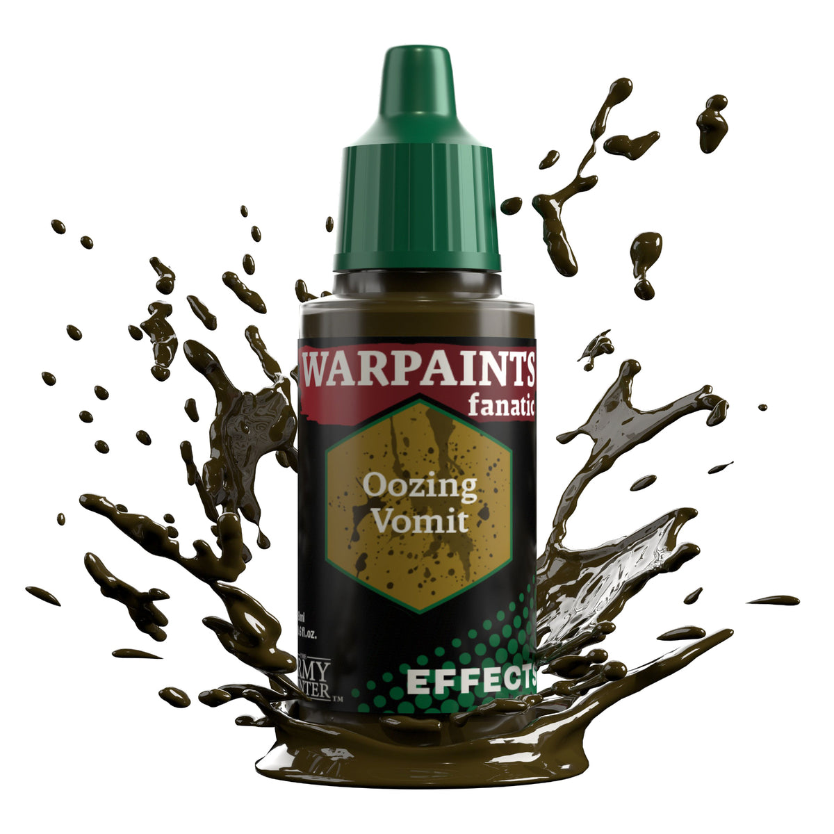 The Army Painter Warpaints Fanatic Effects: Oozing Vomit - 18ml Acrylic Paint TAPWP3170