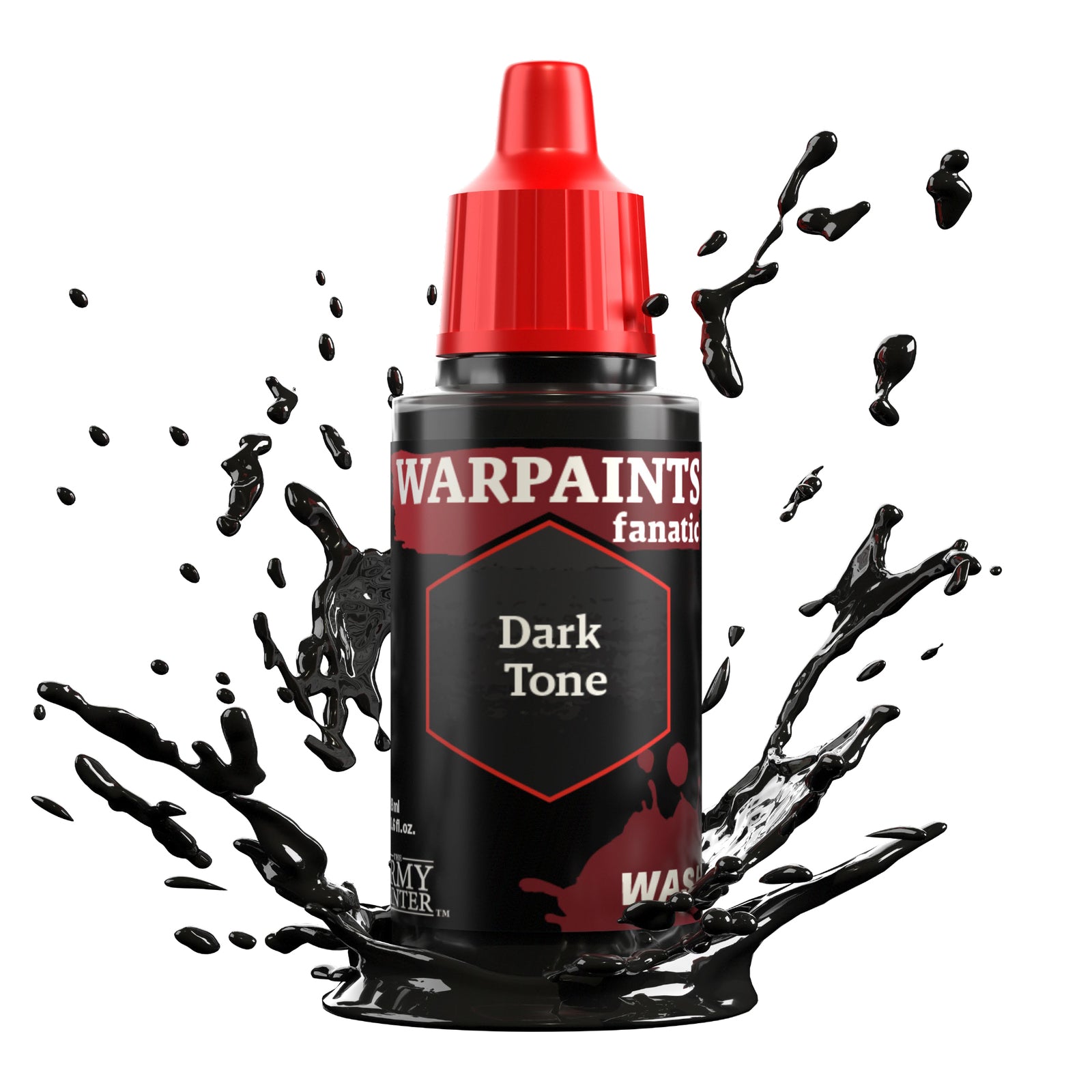 The Army Painter Warpaints Fanatic Wash: Dark Tone - 18ml Acrylic Paint TAPWP3199