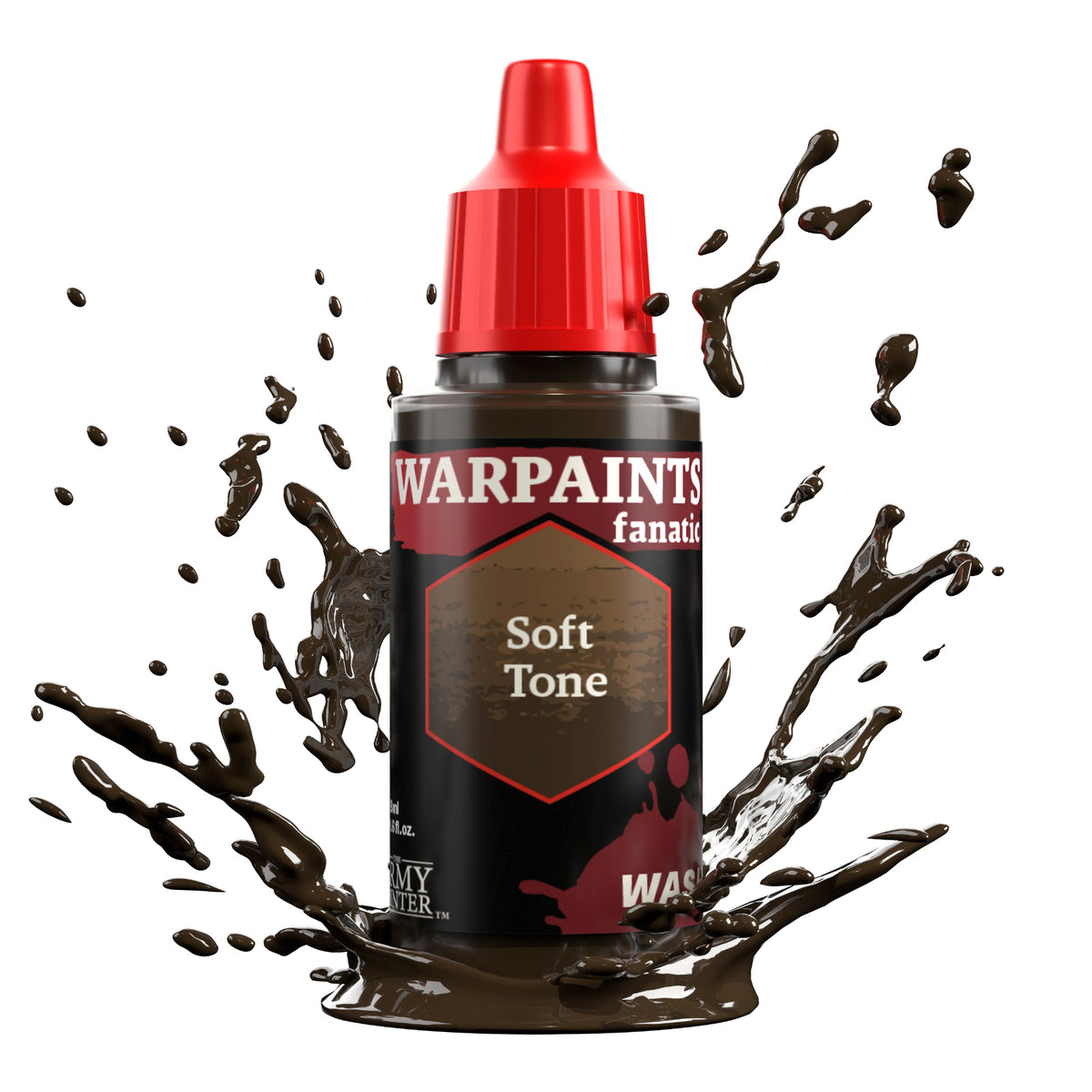 The Army Painter Warpaints Fanatic Wash: Soft Tone - 18ml Acrylic Paint TAPWP3201