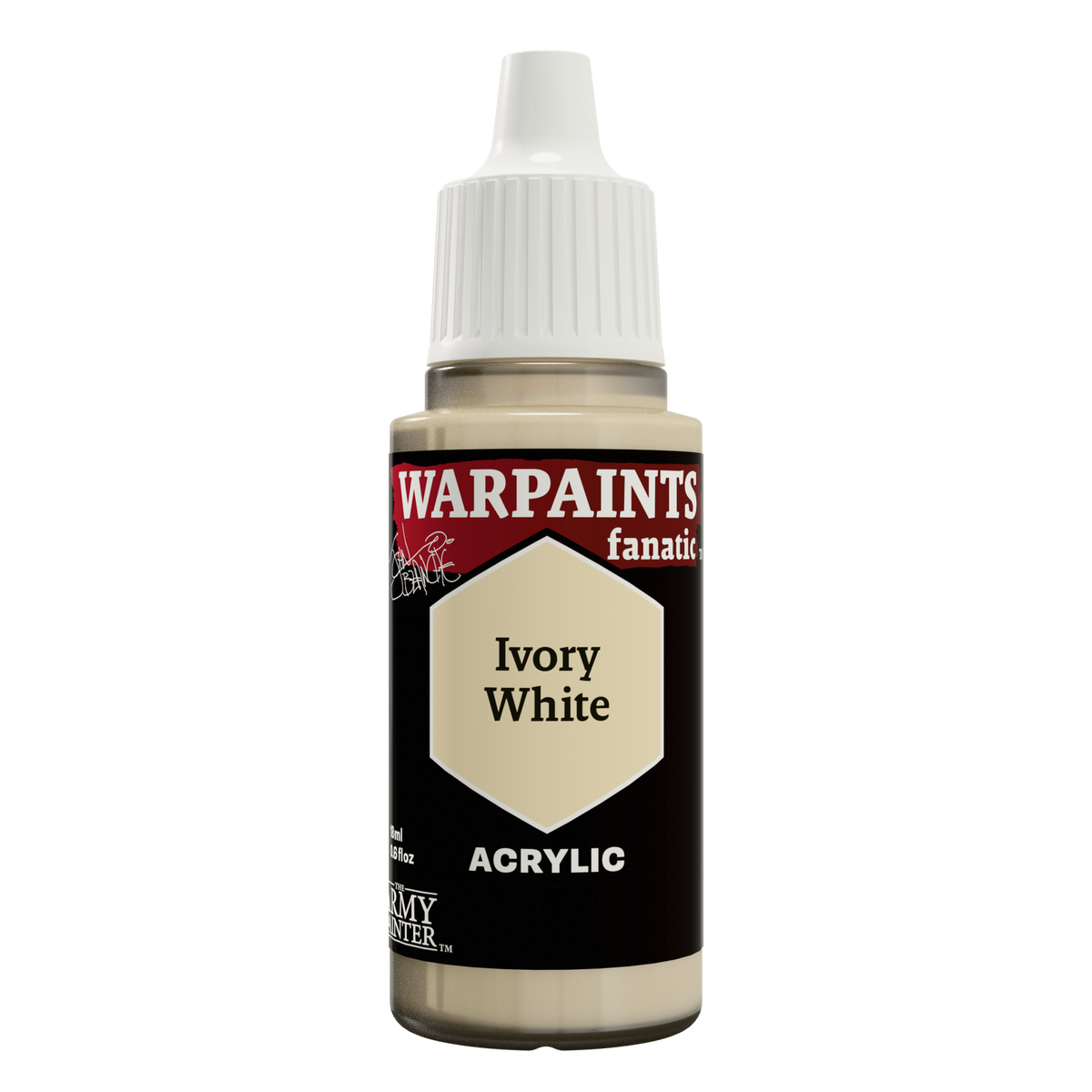 The Army Painter John Blanche: Ivory White - 18ml Acrylic Paint TAPWP4001