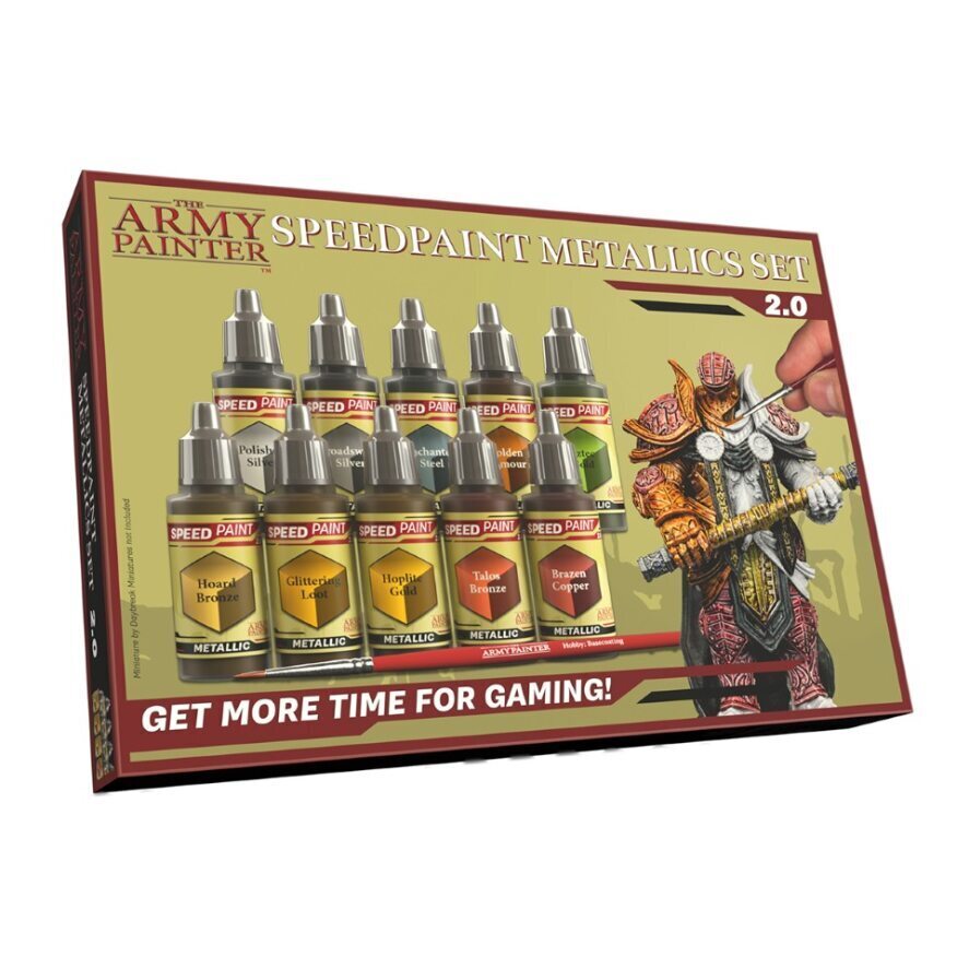 The Army Painter Speedpaint: Metallic Set 2.0 TAPWP8062