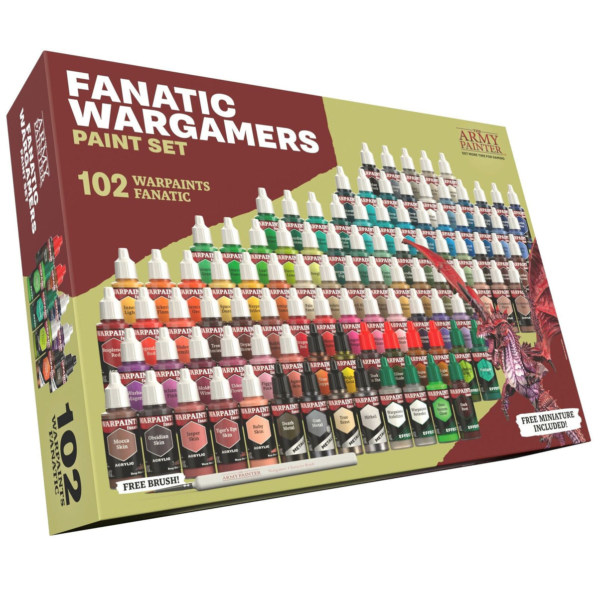 The Army Painter Warpaints Fanatic: Wargamers Paint Set TAPWP8073