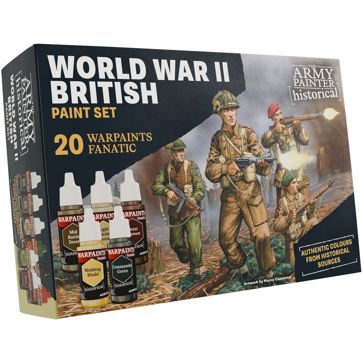 The Army Painter Historical: WWII British Paint Set TAPWP8084