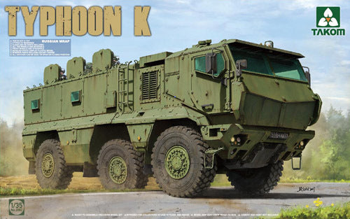 TK2082 Takom 1/35 Russian MRAP Typhoon-K Plastic Model Kit Takom